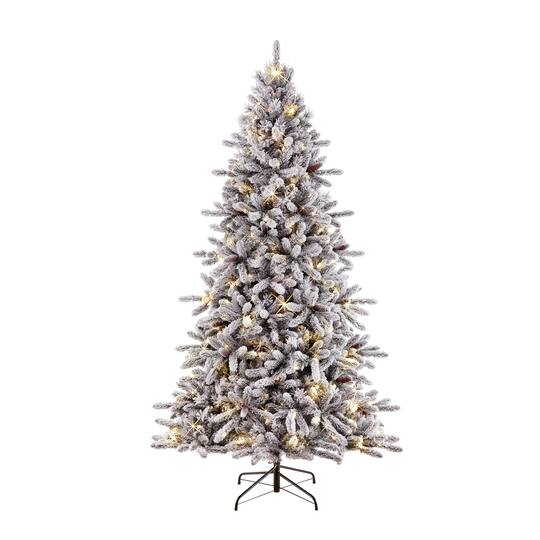 7.5ft. Pre-Lit Bennington Fir Artificial Christmas Tree, Clear Lights